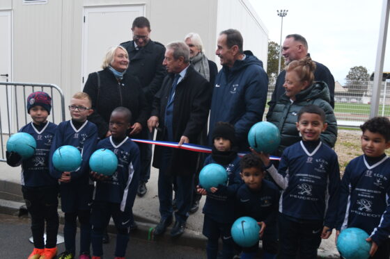 Inauguration des modules de stockage du Football Club d’Ozoir !