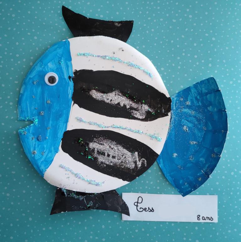 Exposition poisson d'avril - Tess - 8 ans