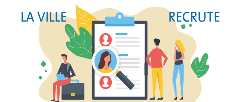 la ville recrute slider