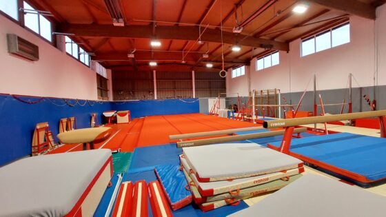 La salle de gymnastique du gymnase André Boulloche entièrement rénovée