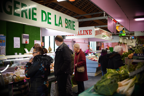 marché alimentaire et vestimentaire d'Ozoir-la-Ferrière