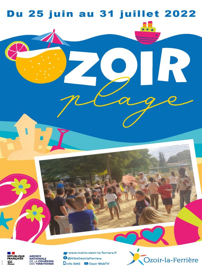 Affiche_110x172 _Ozoir Plage 2022