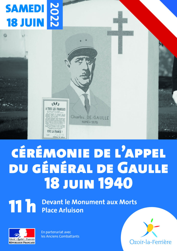 Commémoration 18 juin 2022
