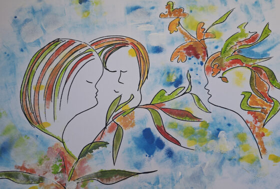 Exposition – L’envolée de couleurs de Chantal Clavero
