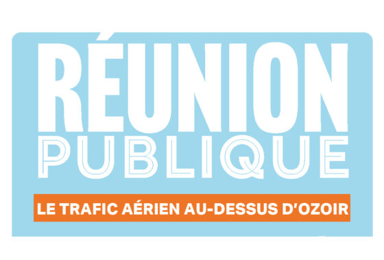 Réunion publique – Le trafic aérien au dessus d’Ozoir