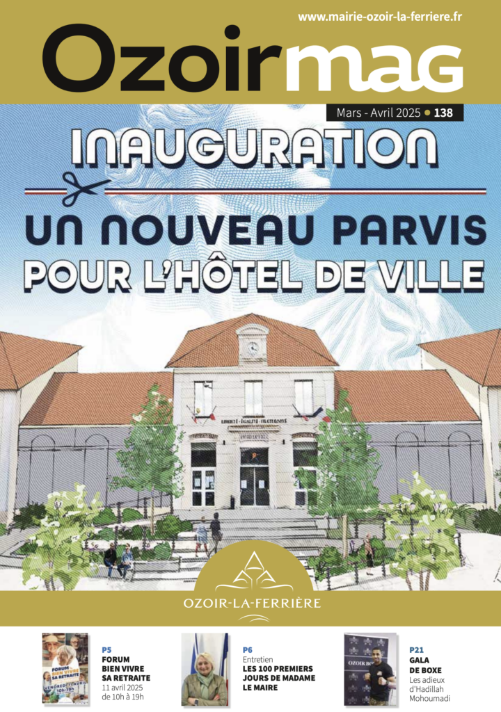 Ozoir Mag couverture mars avril 2025