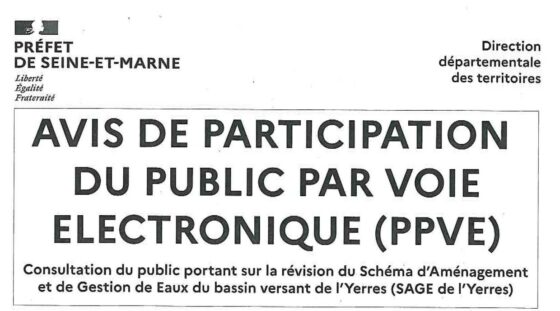 Procédure de participation du public pour la révision du Schéma d’Aménagement et de Gestion des Eaux à compter du 1er juin