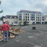 travaux parking HDV 1