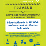 Travaux d'été RD1004