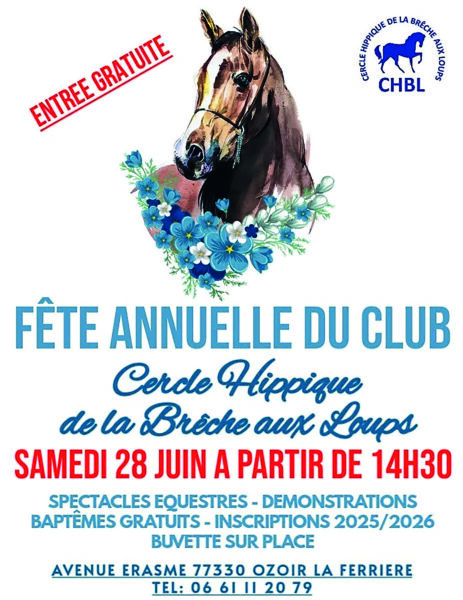Fête annuelle du Cercle Hippique
