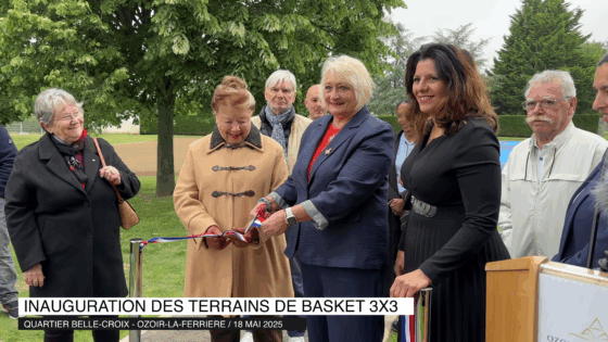 Retour en vidéo sur l’inauguration des terrains de basket 3×3 au quartier Belle-Croix