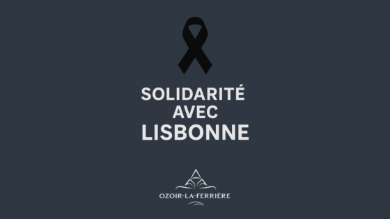 Solidarité avec Lisbonne : Ozoir-la-Ferrière partage la douleur des familles endeuillées