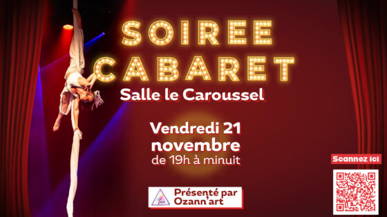 Le secret est levé : découvrez la Soirée Cabaret d’Oz !