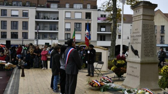 Retour sur la cérémonie du 11 novembre à Ozoir-la-Ferrière