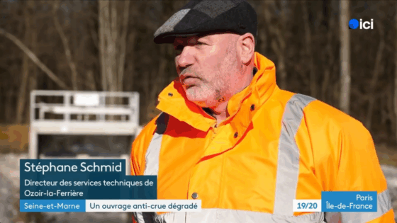 Dégradations sur l’ouvrage anti-crue : le dispositif reste opérationnel