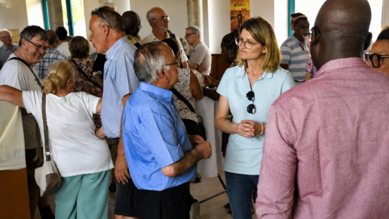 Un moment d’échanges avec les associations de la ville