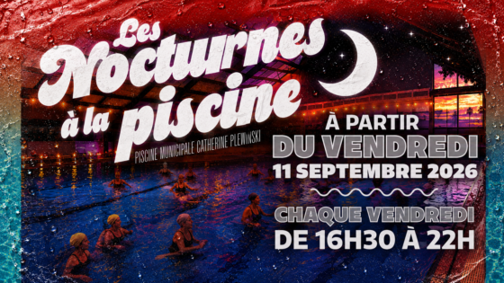 Nouveauté : profitez désormais des nocturnes à la piscine municipale