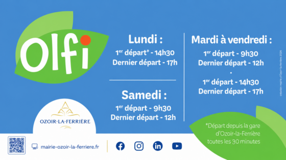 L’Olfi’bus adopte de nouveaux horaires à compter du 7 septembre