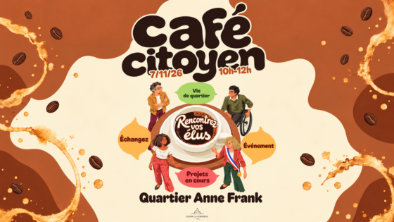 Café citoyen : un nouveau rendez-vous d&rsquo;échange avec vos élus !